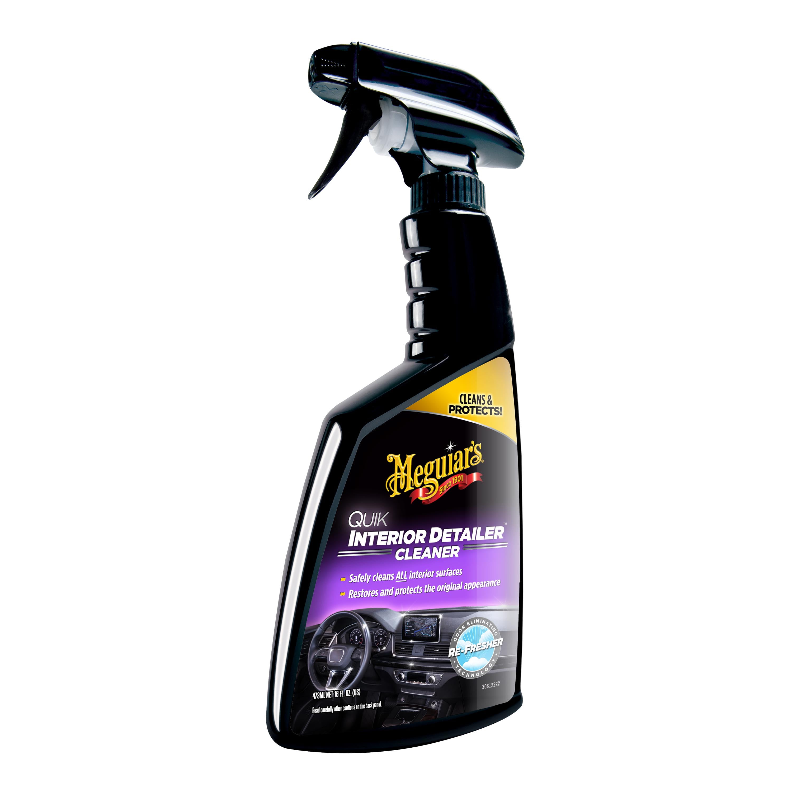 Meguiar s Quik Interior Detailer Cleaner  G13616  16 Oz