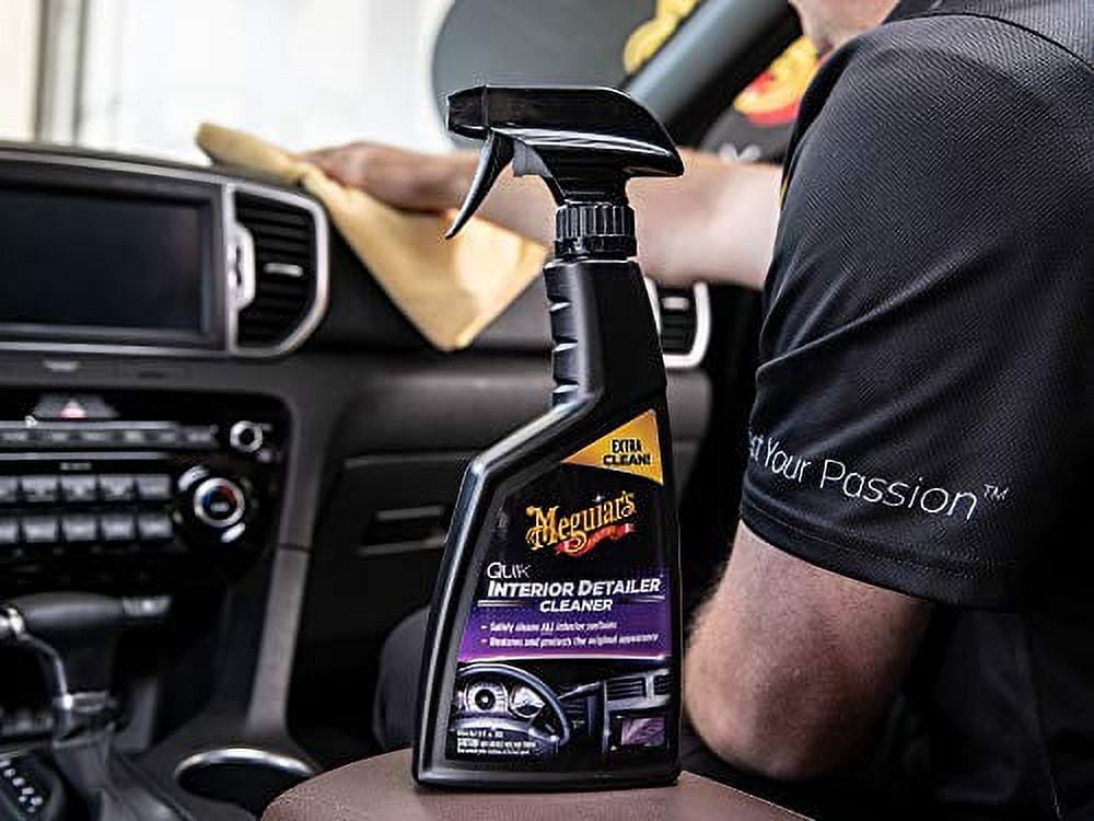 Meguiar s Quik Interior Detailer Cleaner  G13616  16 Oz