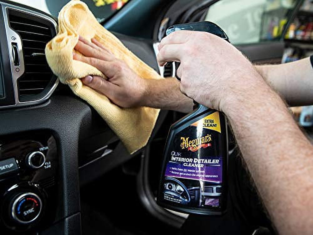 Meguiar s Quik Interior Detailer Cleaner  G13616  16 Oz