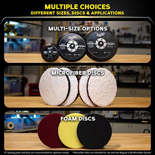 Meguiars MT300 Variable Speed Dual Action Polisher  Professionally Designed Car Scratch Remover and Car Polisher with Digital Torque Management  1 Count