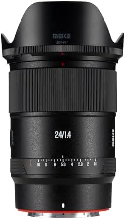 Meike 24mm F1 4 Ultra Wide Angle Full Frame AF STM Lens Auto Focus Fixed Prime Landscape Lenses for Nikon Z Mount Mirrorless Cameras Z5 Z6 Z7 Z6II Z6III Z7II Z8 Z9 Z30 Z50 Z50II Zfc