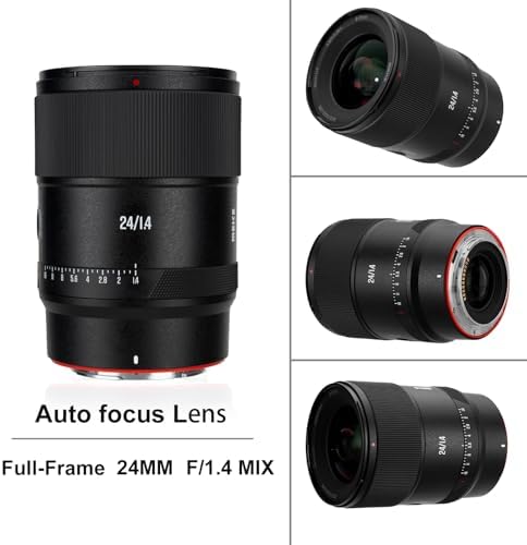 Meike 24mm F1 4 Ultra Wide Angle Full Frame AF STM Lens Auto Focus Fixed Prime Landscape Lenses for Nikon Z Mount Mirrorless Cameras Z5 Z6 Z7 Z6II Z6III Z7II Z8 Z9 Z30 Z50 Z50II Zfc