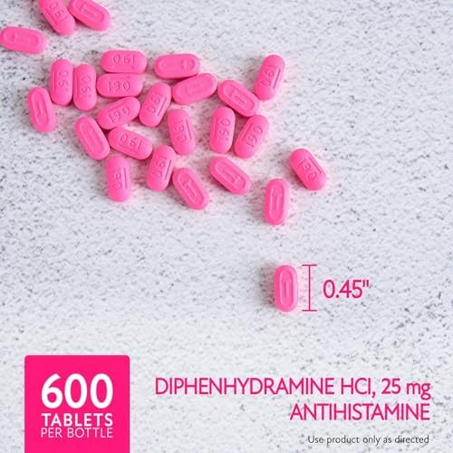 Member's Mark 25 mg Alergia a difenhidramina (600 unidades)