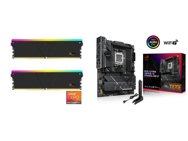 Memory Motherboard Combo    V color TMXSAL1664832KWK Bundle with  ASUS ROG STRIX X870E H GAMING WIFI7