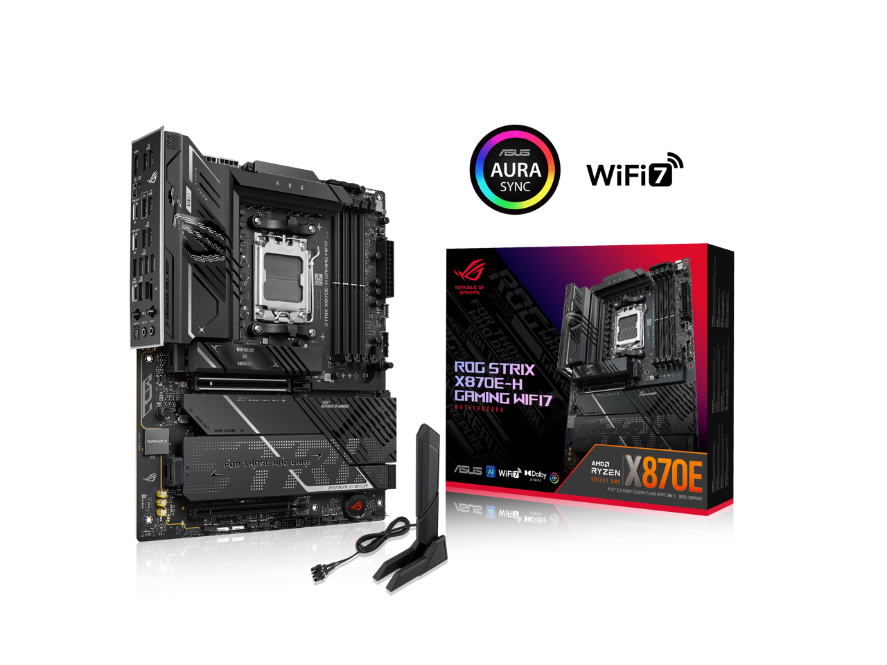 Memory Motherboard Combo    V color TMXSAL1664832KWK Bundle with  ASUS ROG STRIX X870E H GAMING WIFI7