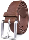 Men s Casual Leather Belt for Jeans Khakis Dress Handmade Leather Strap