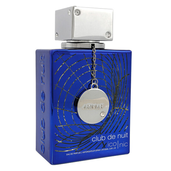 Armaf Club De Nuit Blue Iconic EDP Spray para hombre, 100 ml (3.6 oz),