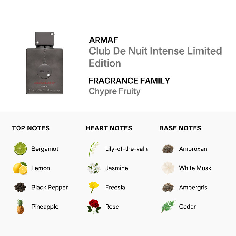 Men s Club De Nuit Intense Limited Edition Parfum 3 6 oz Fragrances