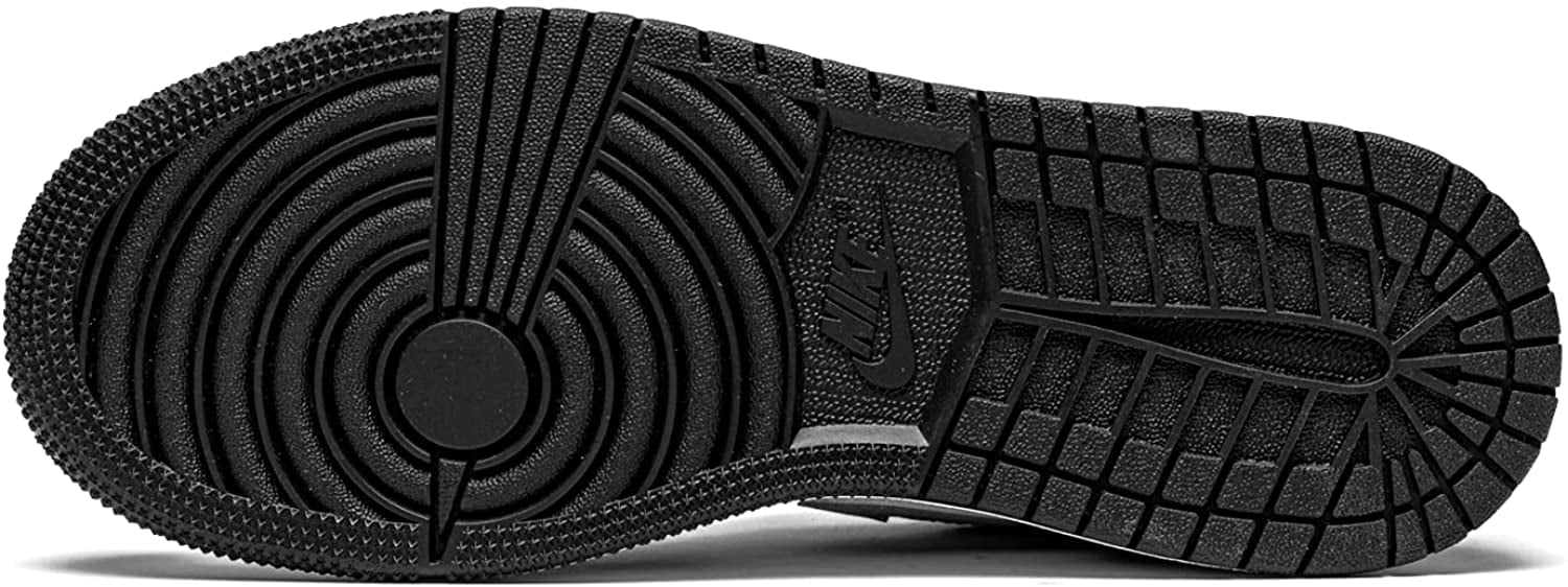 Men s Jordan 1 Low Black/Particle Grey White  553558 040    8 5