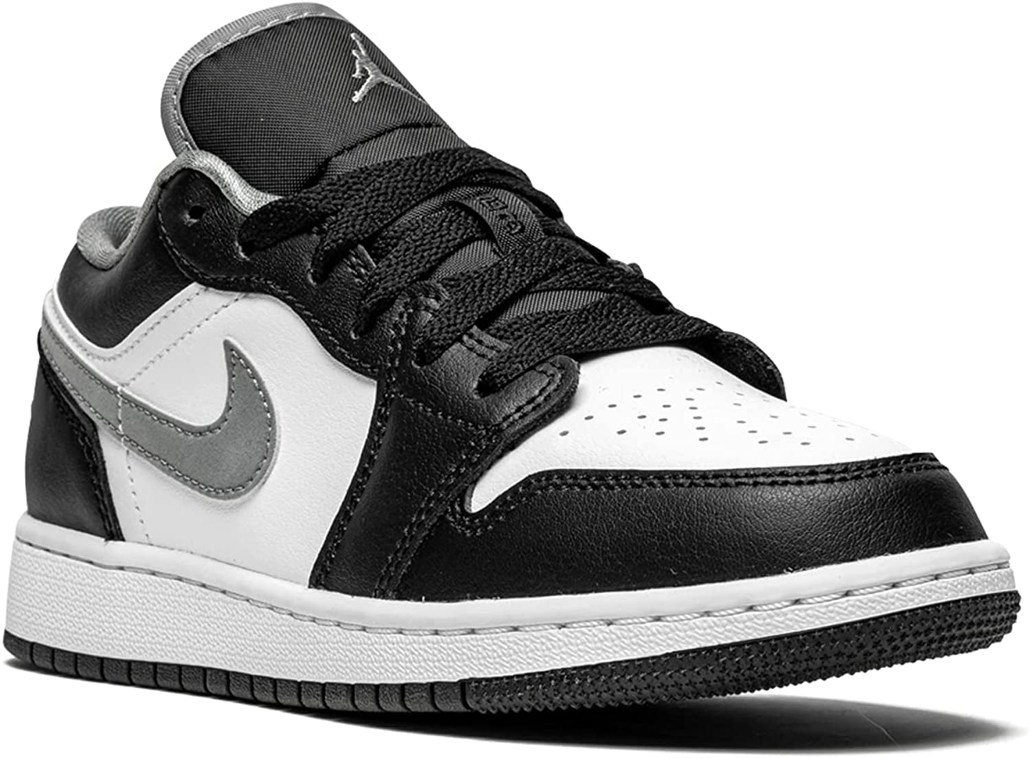 Men s Jordan 1 Low Black/Particle Grey White  553558 040    8 5