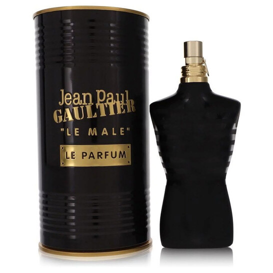Jean Paul Gaultier Le Male Le Parfum EDP Spray para hombre, fragancias de 4,2 oz