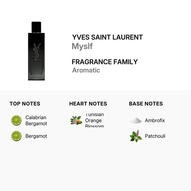 Men s Myslf EDP Spray 3 3 oz Fragrances