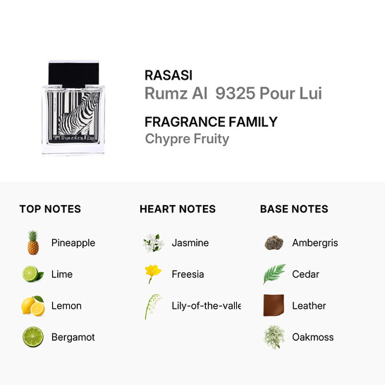 Men s Rumz Al 9325 Pour Lui EDP Spray 1 7 oz Fragrances