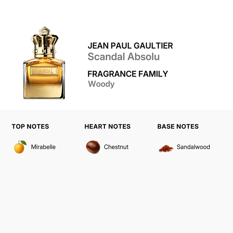 Men s Scandal Absolu Parfum 3 4 oz Fragrances