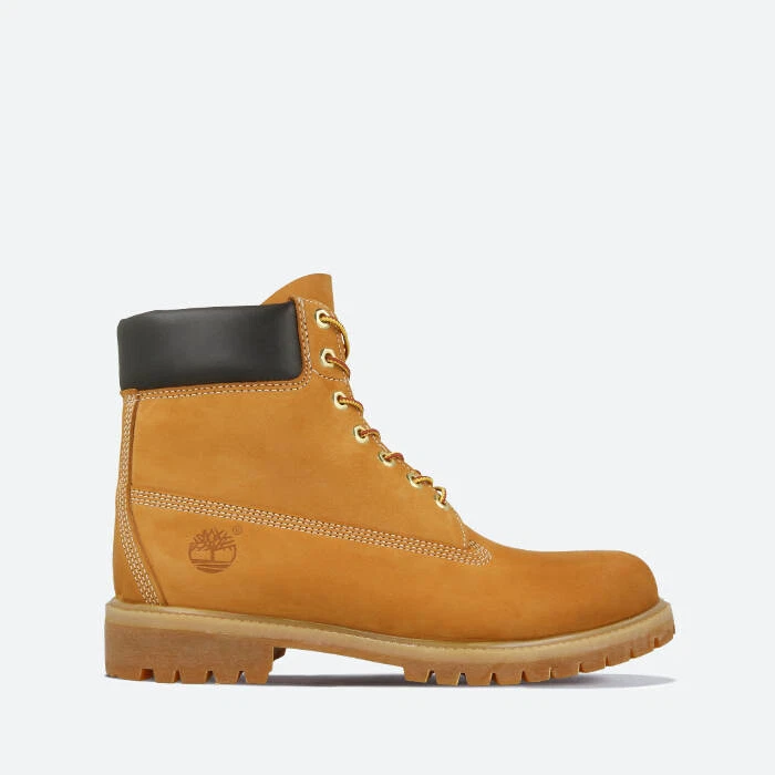 Talla 7.5 - Men s Timberland 6  Inch CLASSIC Premium BOOTS 10061 Wheat Nubuck NEW SIZES 8 14