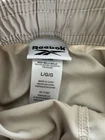 Men s light gray Reebok running lightweight shorts size large