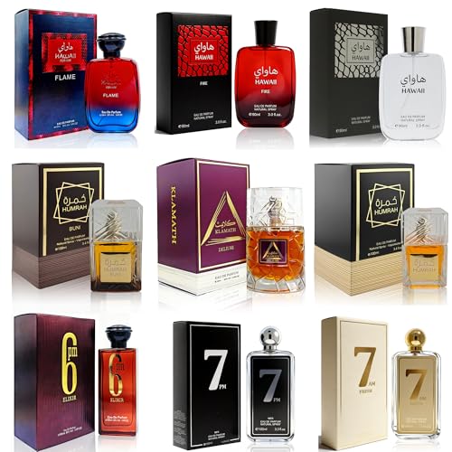 Mens Cologne Sampler Set  100ml Each 9PCS    Luxury Fragrance Variety Pack for Men   Woodsy  Citrus  Spicy & Fresh Scents   Gift Ready Collection Combo Set B1 
