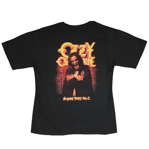 Ozzy Osbourne No More Tours Vol. 2. (Edición Limitada - Artículo de Coleccionista) Camiseta Slim Fit Grande Negro, Negro - US$22.00