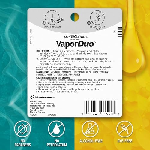 Mentholatum Vaporduo  1 Pack 