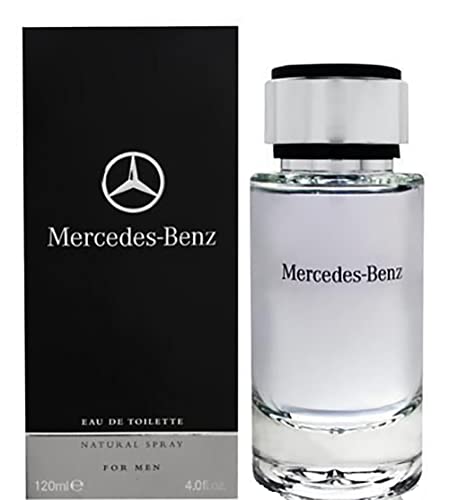 Mercedes Benz Cologne for Men   4 Fl Oz   Eau De Toilette Perfume Spray for Man   Woody & Musky Scent   Luxury Long Lasting Fragrance with Notes Of Violet leaves  Cascalone & Vetiver
