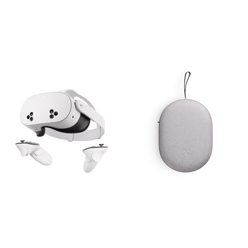 Meta Quest 3S 128GB Mixed Reality Headset with Elite Strap Battery Pack Bundle   Up to 2 Extra Hours Playtime