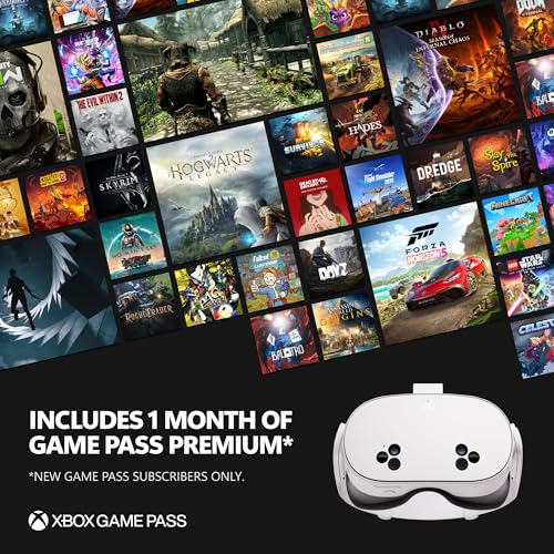 Meta Quest 3S 128GB   VR Headset   Thirty Three Percent More Memory   2X Graphical Processing Power   Access to 200  Games with a Trial of Xbox Game Pass Included