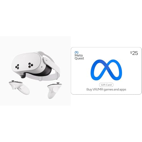 Meta Quest 3S 128GB   VR Headset   Thirty Three Percent More Memory   2X Graphical Processing Power   Virtual Reality Without Wires   Access to 40  Games with a 3 Month Trial of Meta Horizon  Included