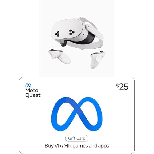 Meta Quest 3S 128GB   VR Headset   Thirty Three Percent More Memory   2X Graphical Processing Power   Virtual Reality Without Wires   Access to 40  Games with a 3 Month Trial of Meta Horizon  Included