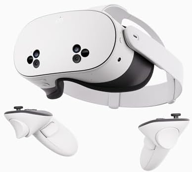 Meta Quest 3S 128GB   VR Headset   Thirty Three Percent More Memory   Virtual Reality Without Wires   Access to 40  Games with a 3 Month Trial of Meta Horizon  Included  Renewed Premium 