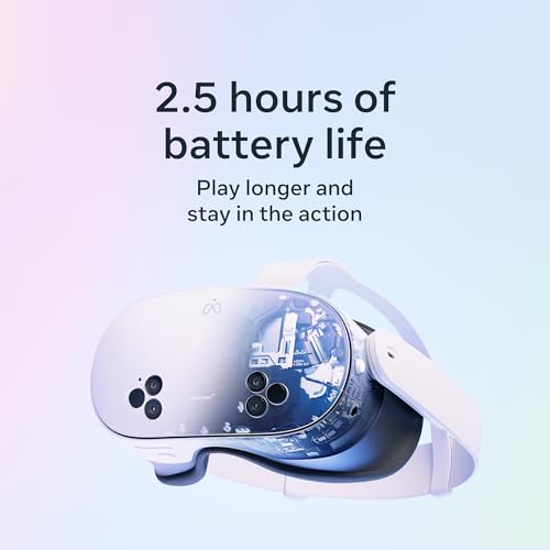 Meta Quest 3S 128GB   VR Headset   Thirty Three Percent More Memory   2X Graphical Processing Power   Virtual Reality Without Wires   Access to 40  Games with a 3 Month Trial of Meta Horizon  Included