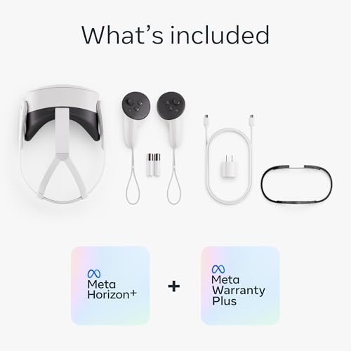 Meta Quest 3S 256GB   VR Headset   Thirty Three Percent More Memory   2X Graphical Processing Power   Virtual Reality Without Wires   Access to 40  Games with a 3 Month Trial of Meta Horizon  Included