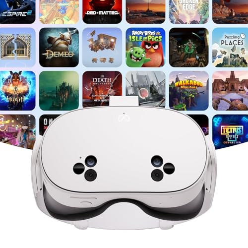 Meta Quest 3S 256GB   VR Headset   Thirty Three Percent More Memory   2X Graphical Processing Power   Virtual Reality Without Wires   Access to 40  Games with a 3 Month Trial of Meta Horizon  Included