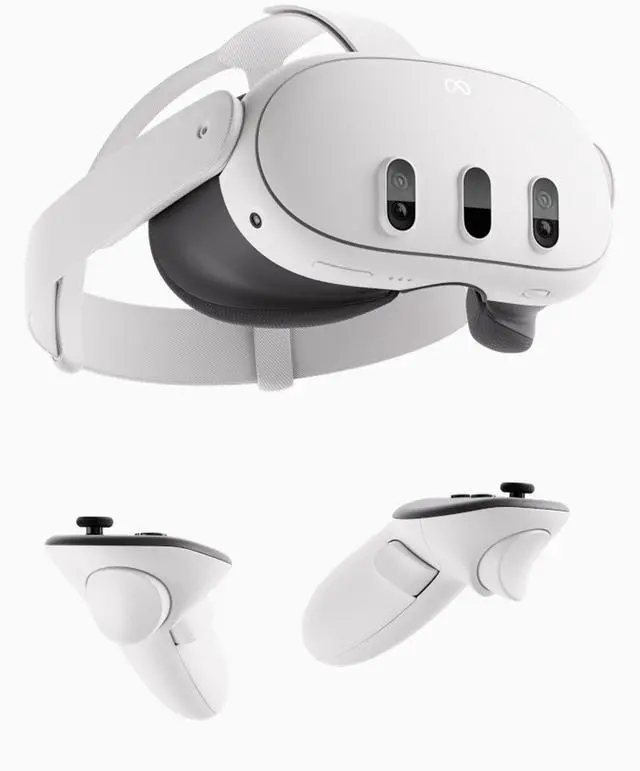 Meta Quest 3 512GB   VR Headset   Thirty Percent Sharper Resolution   2X Graphical Processing Power   Virtual Reality Without Wires   Access to 40  Games with a 3 Month Trial of Meta Horizon  Included