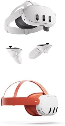 Meta Quest 3 512GB   Virtual Reality Headset Without Wires   Thirty Percent Sharper Resolution   2X Graphical Processing  Renewed Premium 