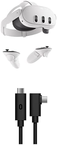 Meta Quest 3 512GB   Virtual Reality Headset Without Wires   Thirty Percent Sharper Resolution   2X Graphical Processing  Renewed Premium 