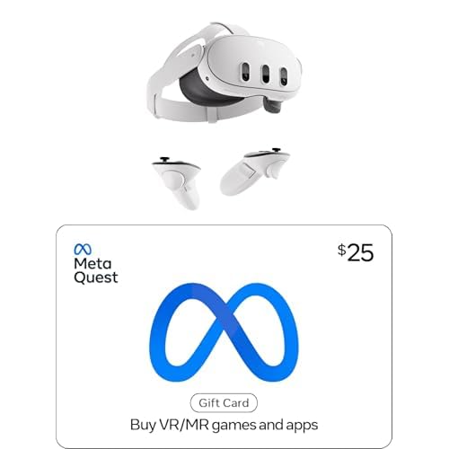 Meta Quest 3 512GB   VR Headset   Thirty Percent Sharper Resolution   2X Graphical Processing Power   Virtual Reality Without Wires   Access to 40  Games with a 3 Month Trial of Meta Horizon  Included