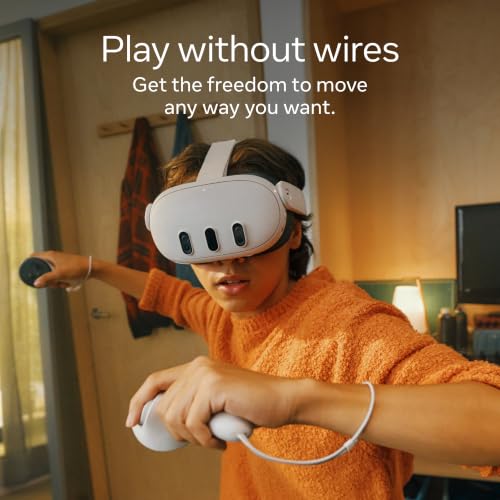 Meta Quest 3 512GB   VR Without Wires   Gorilla Tag Cardboard Monkenaut Bundle   Amazon Exclusive  Access to 100  Games with a 3 Month Trial of Meta Horizon  Included