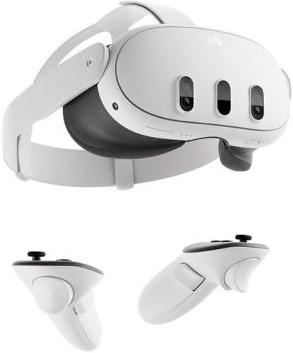 Meta Quest 3 512GB   Virtual Reality Headset Without Wires   Thirty Percent Sharper Resolution   2X Graphical Processing  Renewed Premium