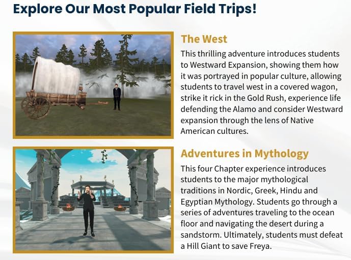 Meta Quest Pro Headset with Virtual Reality Field Trips 1 Month Subscription