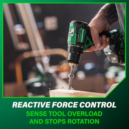 Metabo HPT 18V MultiVolt Cordless Brushless Driver Drill & Impact Driver Combo Kit  Power Tool Kit  2 Lithium Ion Metabo HPT Batteries and Charger  High Torque  Compact Lightweight Design  KC18DEXQB