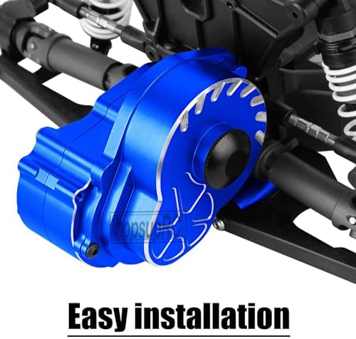 Metal Magnum 272R Assembled Transmission Upgrades Part for 1/10 Slash/Rustler/Stampede/Bandit 2WD VXL  Gearbox Transmission Bundle with Tooth Spur Gear Hops Up  #9495 Red 