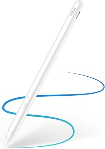 Metapen Pencil A11 for iPad 6th 11th  Quick Button & Bluetooth  2X Fast Charge Stylus Pen for 2018 2025 Apple iPad a16/11/10/9/8/7/6th Gen  Pro 12 9/11/13 inch M4  Air3/4/5/M2/M3  Mini 5/6th