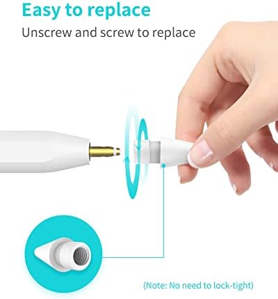 Metapen Pencil A11 for iPad 6th 11th  Quick Button & Bluetooth  2X Fast Charge Stylus Pen for 2018 2025 Apple iPad a16/11/10/9/8/7/6th Gen  Pro 12 9/11/13 inch M4  Air3/4/5/M2/M3  Mini 5/6th