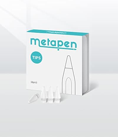 Metapen Pencil A11 for iPad 6th 11th  Quick Button & Bluetooth  2X Fast Charge Stylus Pen for 2018 2025 Apple iPad a16/11/10/9/8/7/6th Gen  Pro 12 9/11/13 inch M4  Air3/4/5/M2/M3  Mini 5/6th