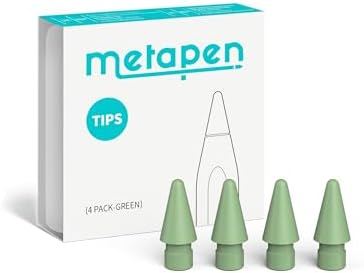 Metapen Pencil A11 for iPad 6th 11th  Quick Button & Bluetooth  2X Fast Charge Stylus Pen for 2018 2025 Apple iPad a16/11/10/9/8/7/6th Gen  Pro 12 9/11/13 inch M4  Air3/4/5/M2/M3  Mini 5/6th