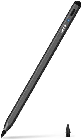Metapen Pencil A8 for Apple iPad 2018 2026   2X Faster Charge   Tilt Sensitivity  Pixel Precision  Stylus Pen for iPad 11/10/9/8/7/6th Gen  Pro 12 9/11/13 inch M4  Air 3/4/5/M2/M3  Mini 5/6th  Black