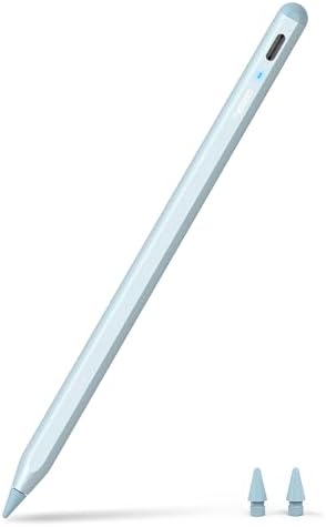 Metapen Pencil A8 for Apple iPad 2018 2026   2X Faster Charge   Tilt Sensitivity  Pixel Precision  Stylus Pen for iPad 11/10/9/8/7/6th Gen  Pro 12 9/11/13 inch M4  Air 3/4/5/M2/M3  Mini 5/6th  Black