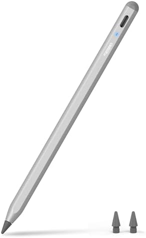 Metapen Pencil A8 for Apple iPad 2018 2026   2X Faster Charge   Tilt Sensitivity  Pixel Precision  Stylus Pen for iPad 11/10/9/8/7/6th Gen  Pro 12 9/11/13 inch M4  Air 3/4/5/M2/M3  Mini 5/6th  Black