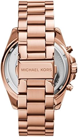 Michael Kors Bradshaw Womens Watch  Stainless Steel Chronograph Watch for Women with Steel or Leather Band