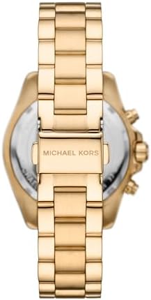 Michael Kors Bradshaw Womens Watch  Stainless Steel Chronograph Watch for Women with Steel or Leather Band
